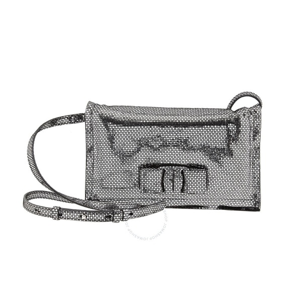 Salvatore Ferragamo Handbags - 💕HP💕Salvatore Ferragamo Viva Bow Mini lamé leather clutch